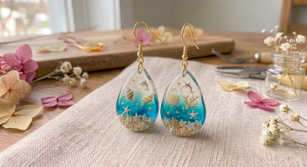海イメージピアス